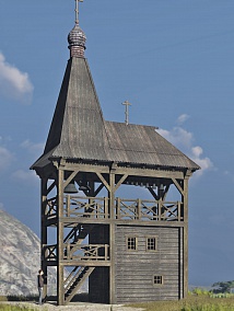 деревянная колокольня храма прп. максима грека