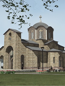 храм в византийском стиле