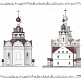 ансамбль троицкой церкви с колокольней и келейным корпусом _3