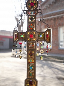 крест - светильник  | товарищество реставраторов. мастерские андрея анисимова